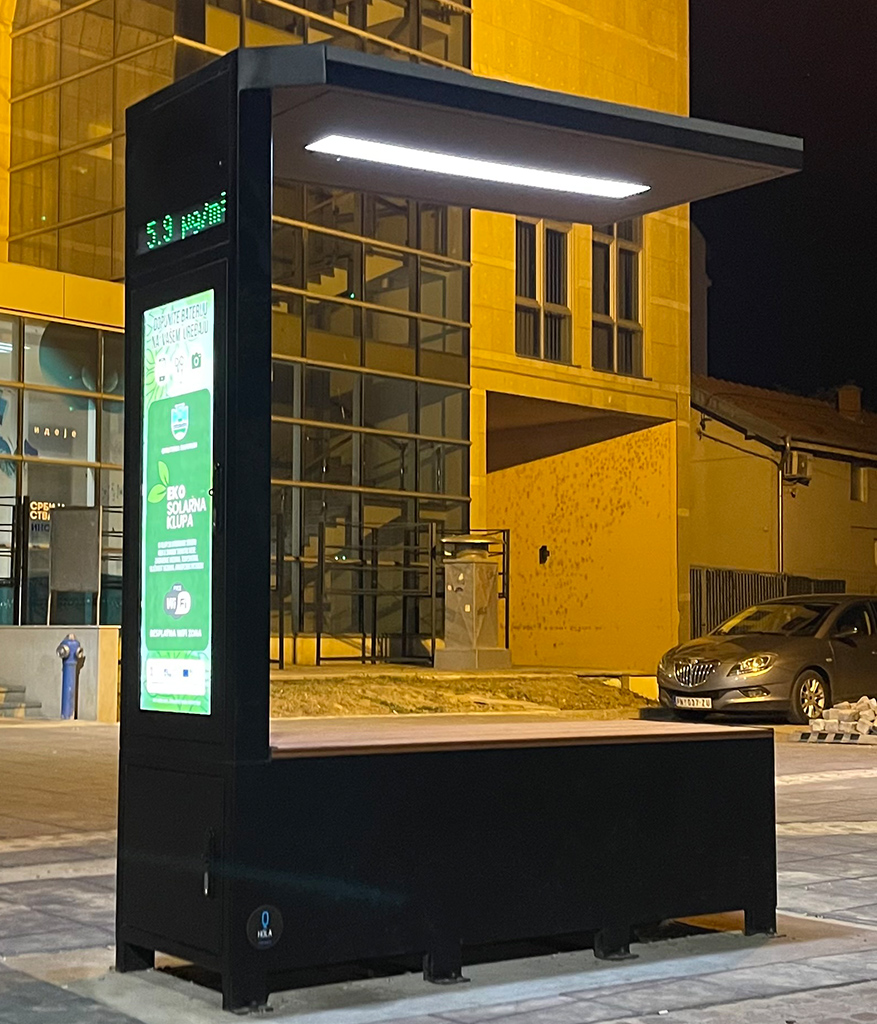 HOLA L/ECO - Solarna Klupa